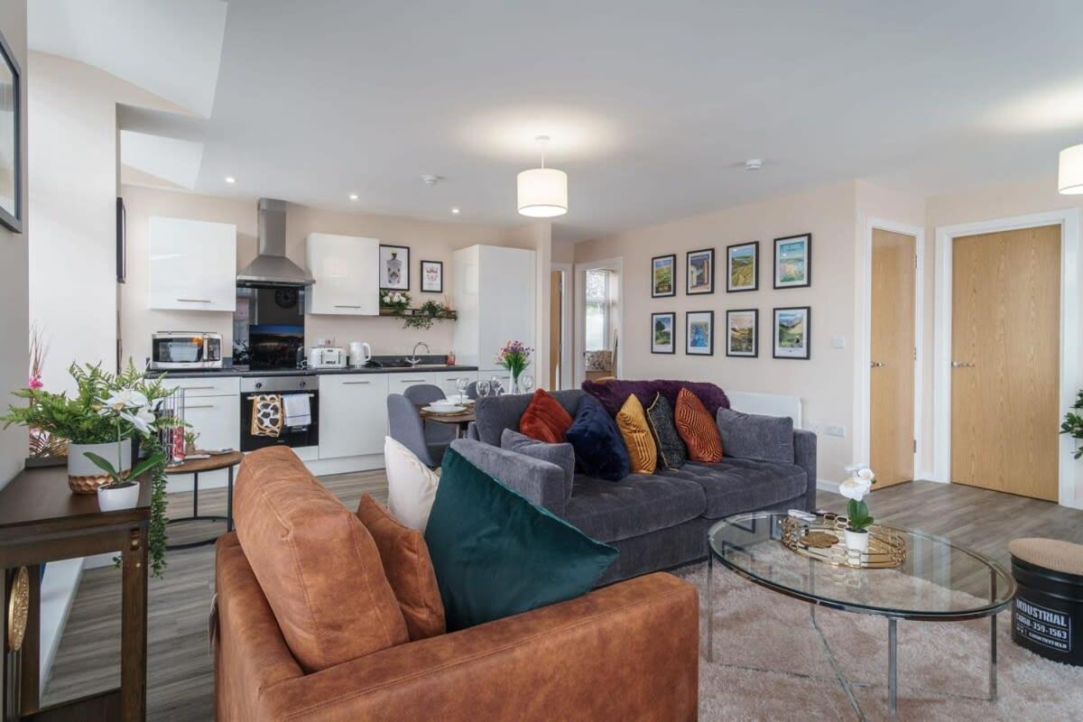 2 Bedroom Modern Apartment In מנצ'סטר מראה חיצוני תמונה